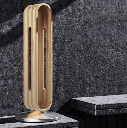 Suporte para Headphone em Alumínio e Madeira Natural